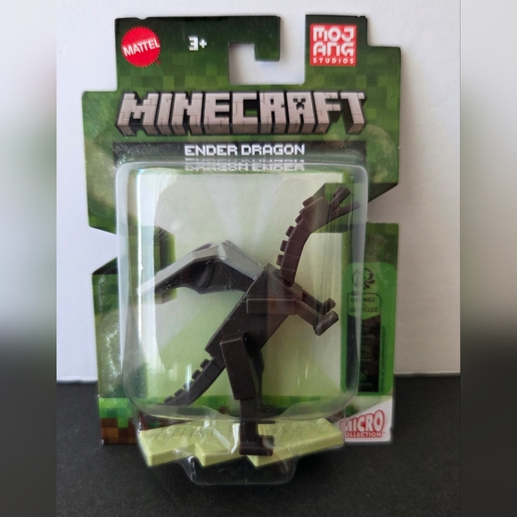 Minecraft Other - Minecraft Ender Dragon Micro Collection 2.75" Mini Figure Mattel Mojang Toy